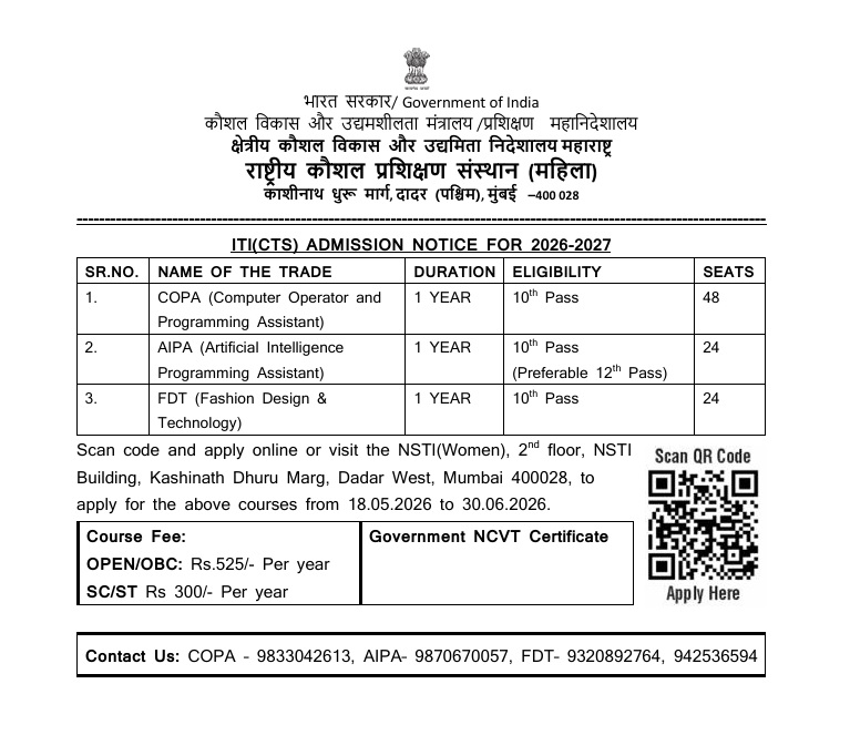 CTS Admission